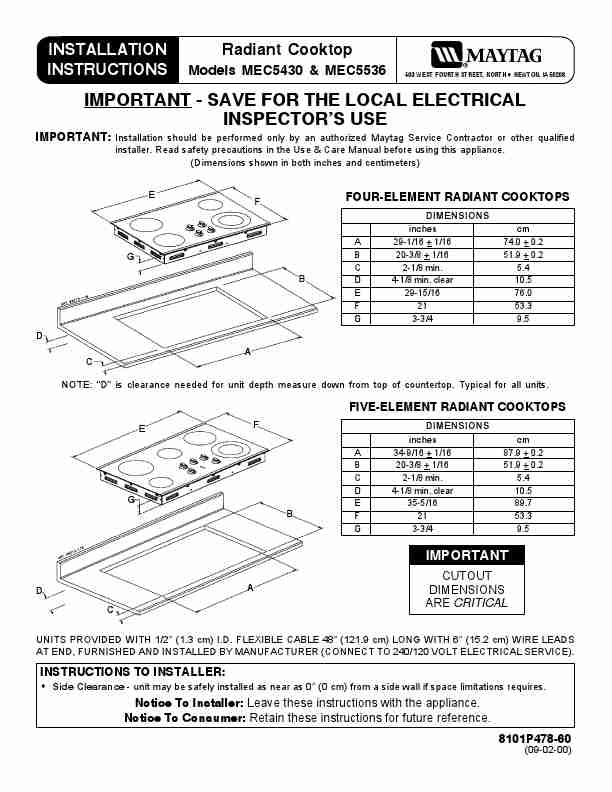 Maytag Cooktop MEC5430-page_pdf